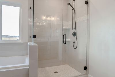 Black Frame Shower Doors
